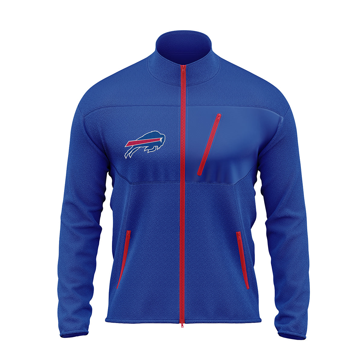 Buffalo Bills Fleece Full Zip Jacket - NFL Full Zip Jacket