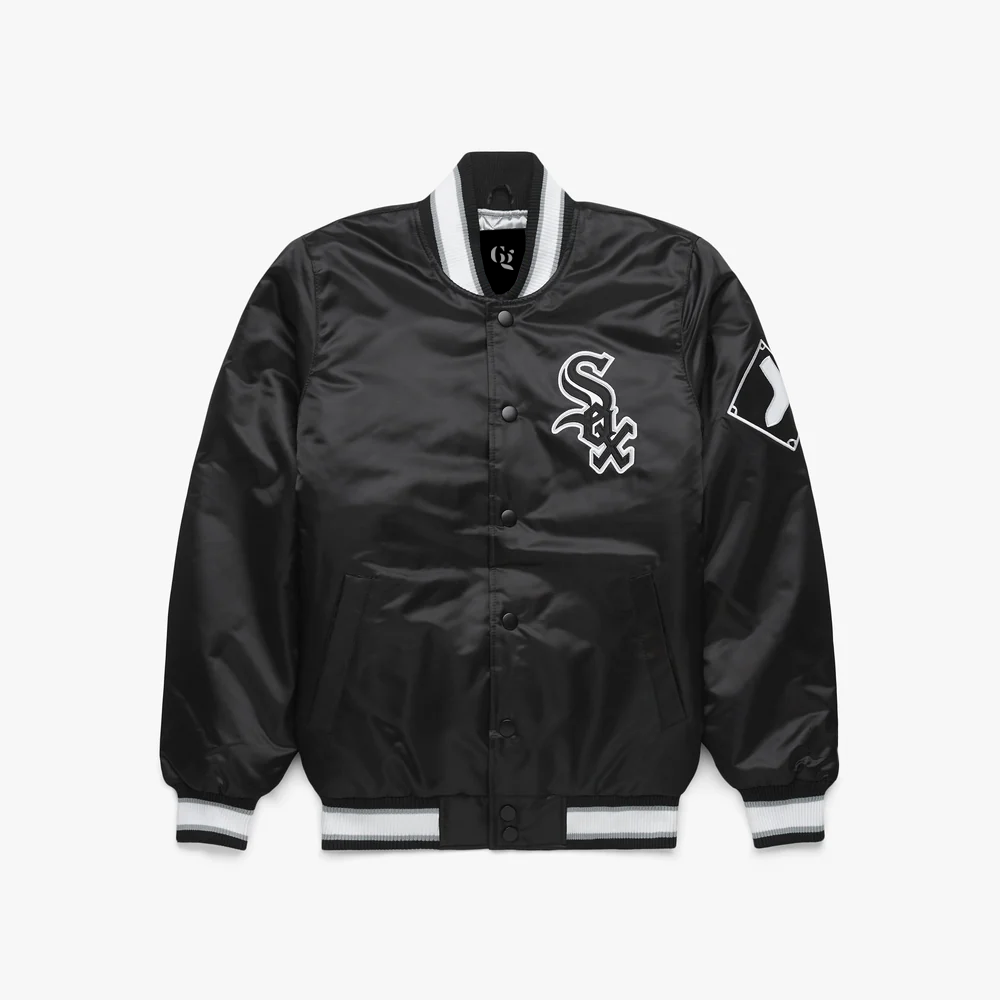 Chicago White Sox Satin Varsity Full-Snap Jacket