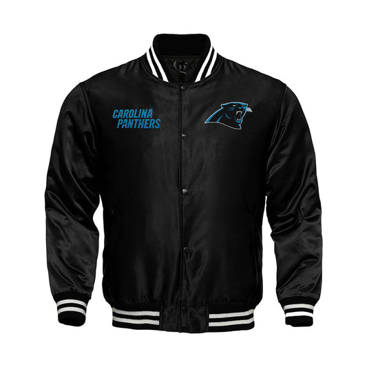 Carolina Panthers Starter Satin Varsity Full-Snap Jacket - NFL Satin Jacket