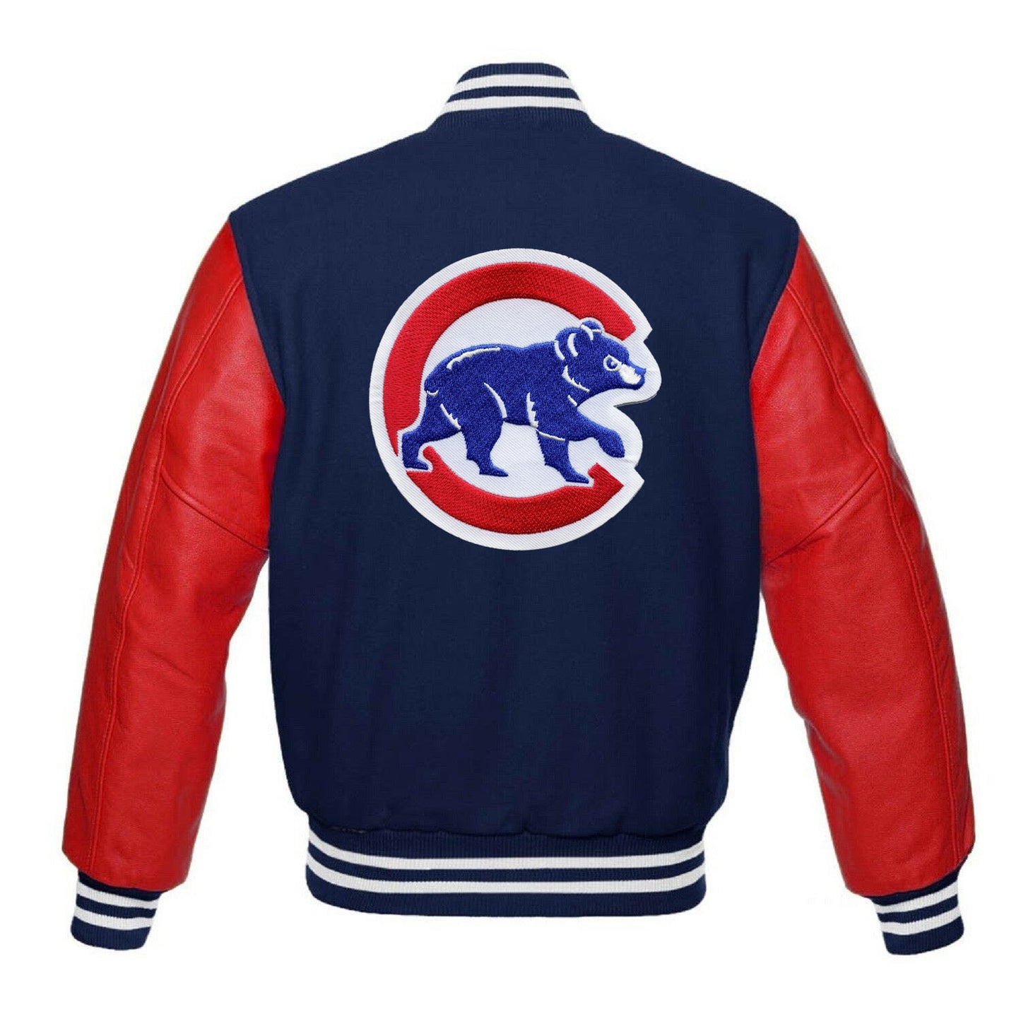 Chicago Cubs Blue & Red Varsity Jacket - MLB Varsity Jacket