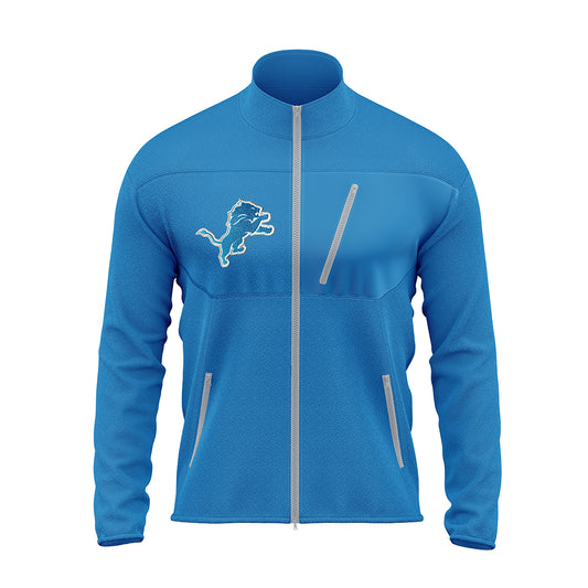 Detroit Lions Fleece Full Zip Jacket - NFL Full Zip Jacket