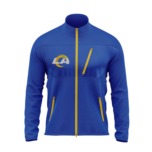 Los Angeles Rams Fleece Full Zip Jacket - NFL Full Zip Jacket