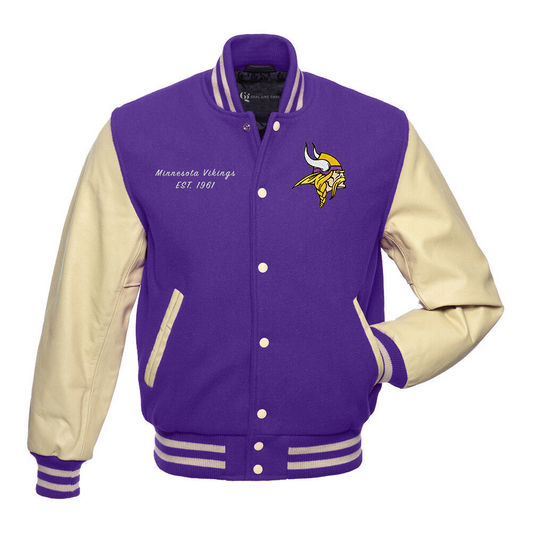 Minnesota Vikings Varsity Jacket - NFL Varsity Jacket