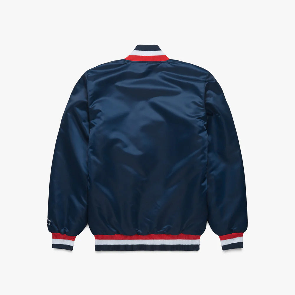 Minnesota Twins Satin Varsity Full-Snap Jacket