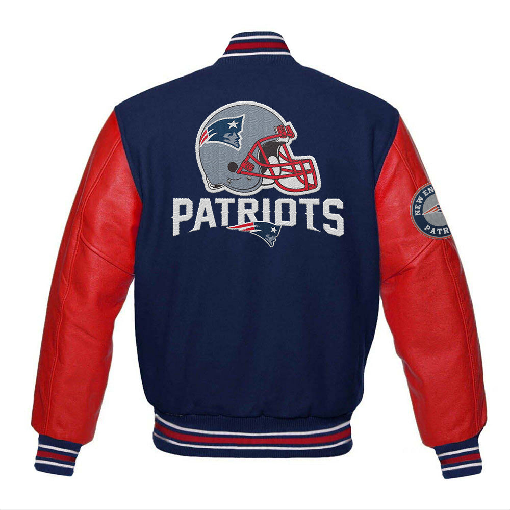 New England Patriots Varsity Jacket - NFL Varsity Jacket