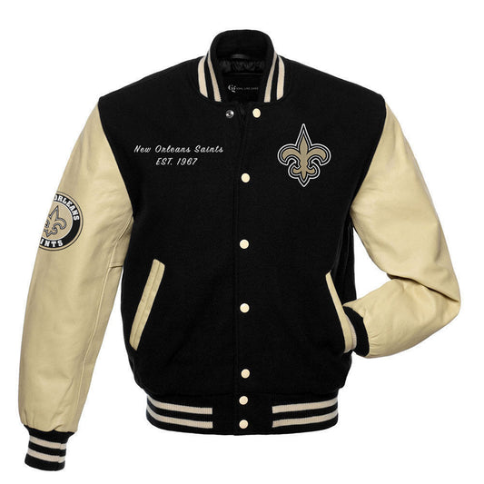 New Orleans Saints Varsity Jacket - NFL Varsity Jacket