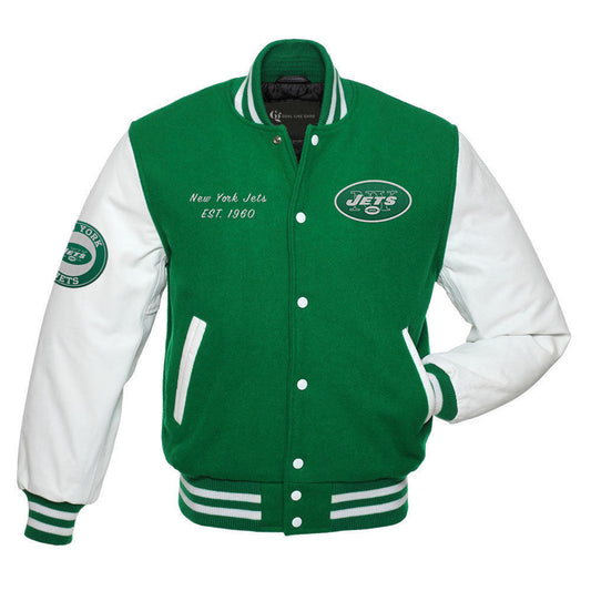 New York Jets Varsity Jacket - NFL Varsity Jacket