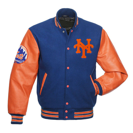 New York Mets Varsity Jacket - MLB Varsity Jacket