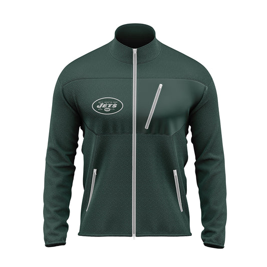 New York Jets Fleece Full Zip Jacket - NFL Full Zip Jacket