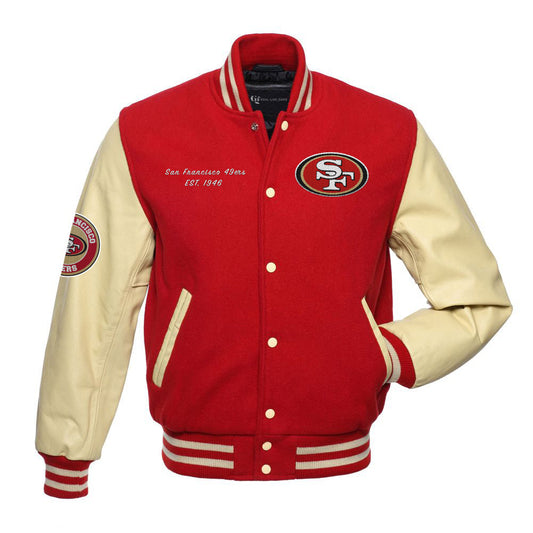 San Francisco 49ers Varsity Jacket - NFL Varsity Jacket