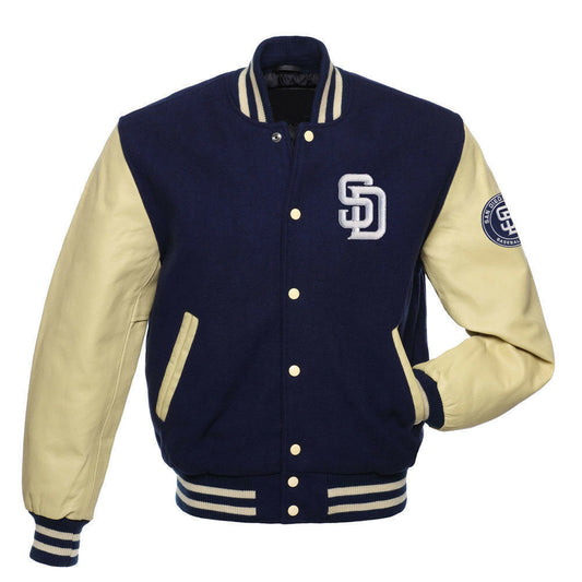 San Diego Padres Varsity Jacket - MLB Varsity Jacket