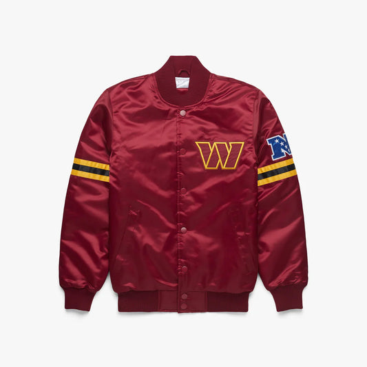 Washington Redskin Starter Satin Varsity Full-Snap Jacket - NFL Satin Jacket