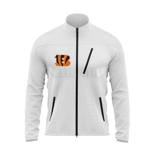 Cincinnati Bengals Fleece Full Zip Jacket - NFL Full Zip Jacket