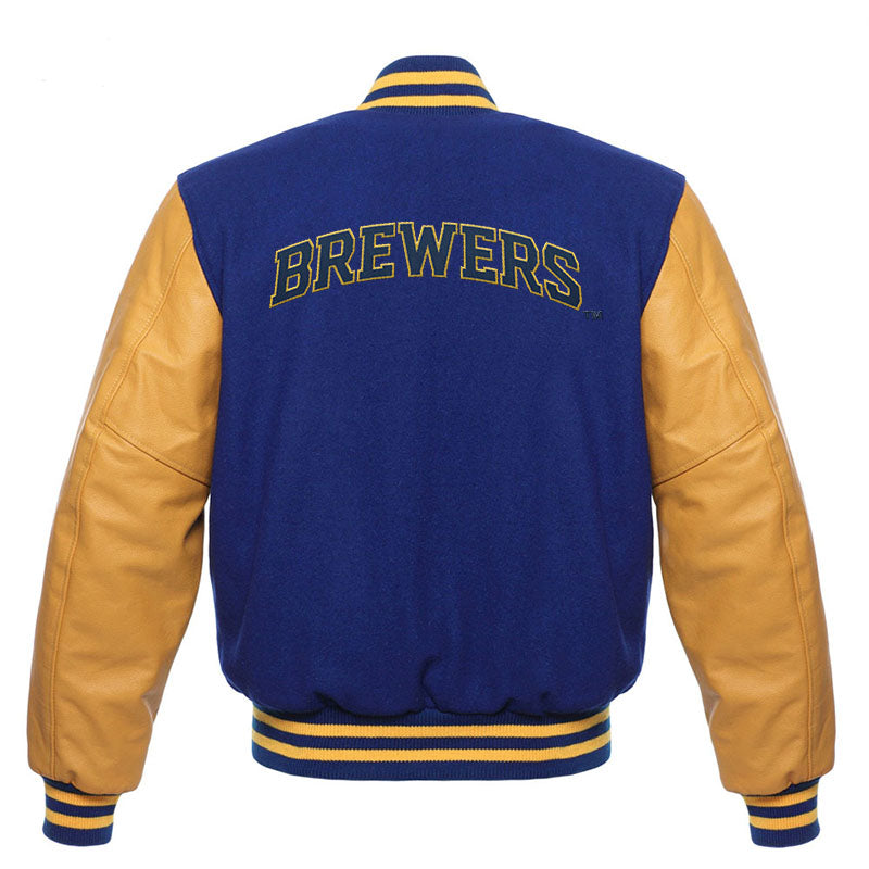 Milwaukee Brewers Varsity Jacket - MLB Varsity Jacket