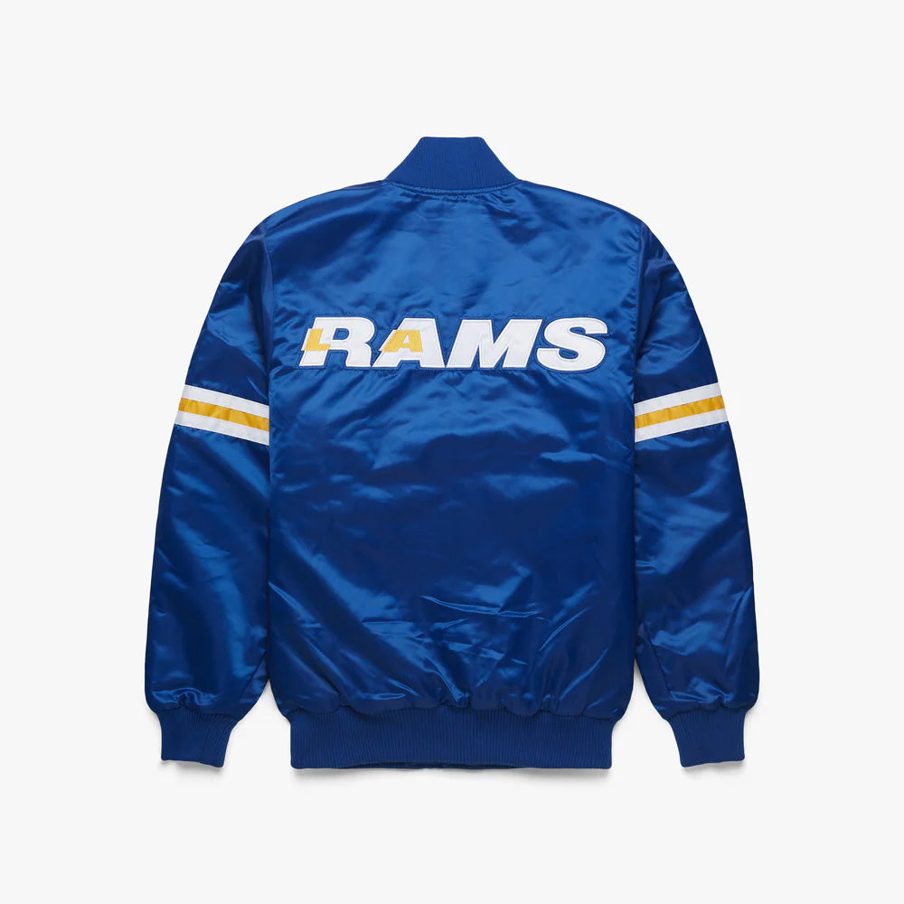 Los Angeles Rams Starter Satin Varsity Full-Snap Jacket - NFL Satin Jacket